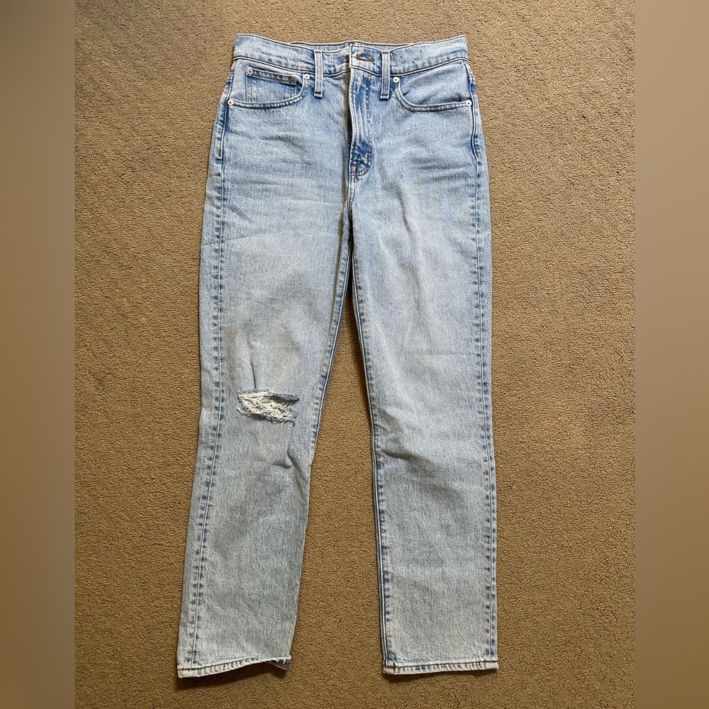 Madewell Perfect Vintage Crop Jean- size 27
